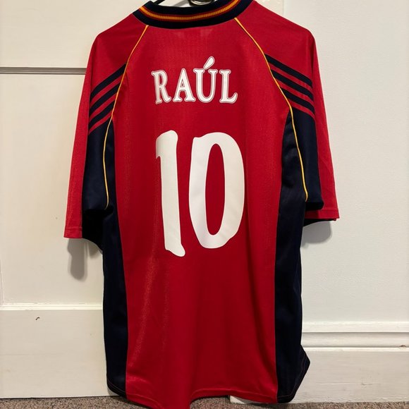 RAUL SPAIN 1998 JERSEY - L - Picture 1 of 5